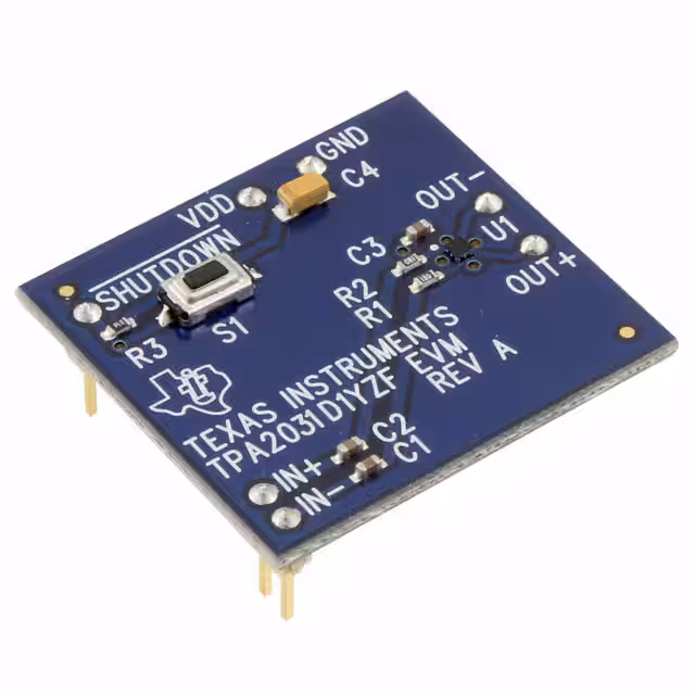 TPA2031D1EVM Texas Instruments  Cartes d'évaluation - Amplificateurs audio